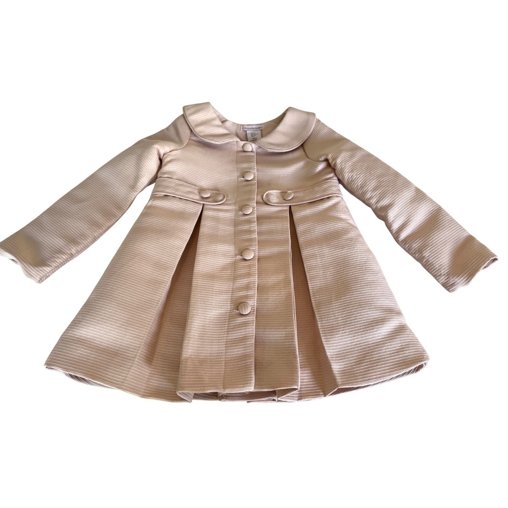 Catherine Malandrino Girls 5T Blush Pink Easter Holiday Dress Coat Boutique
